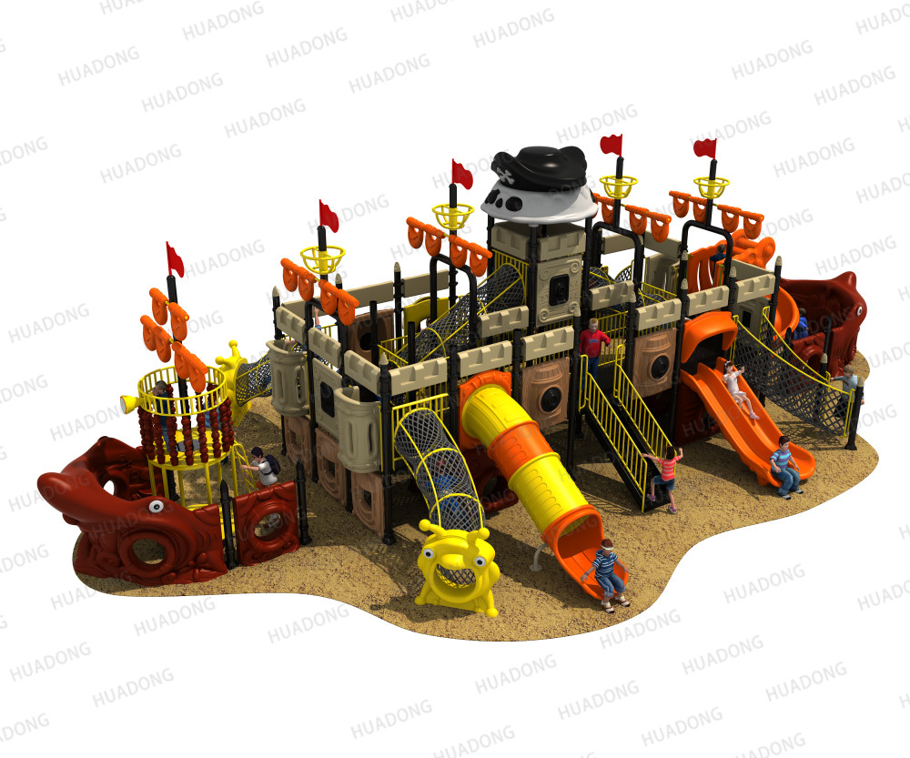 Pirates Ship Series Patio de recreo al aire libre HD-HDD004-21153