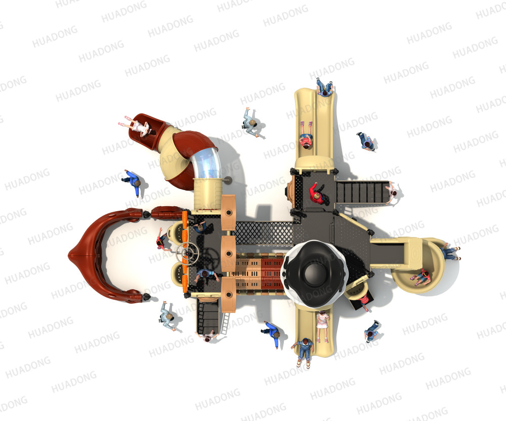Pirates Ship Series Zona de juegos al aire libre HD-HDD007-21156
