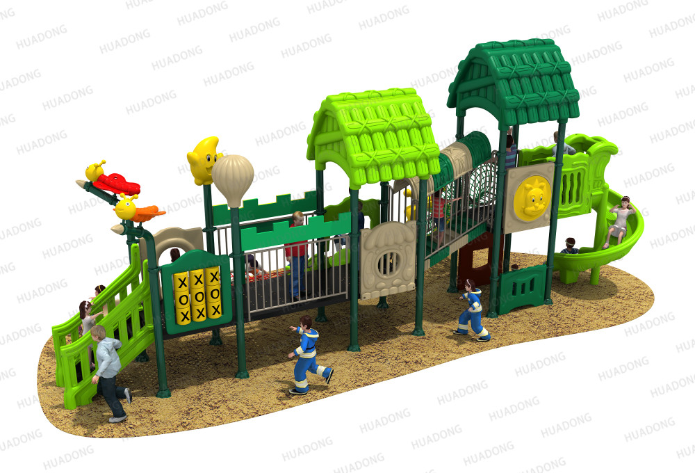Parque infantil al aire libre de la serie Woods HD-008-21074