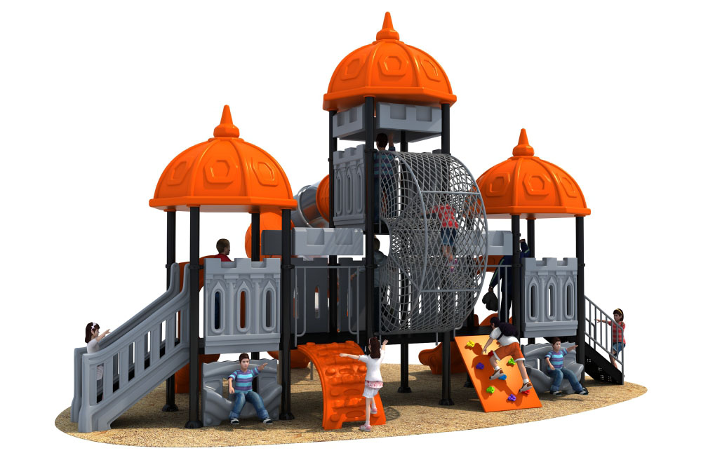 Tobogán para niños al aire libre del castillo de Europa y Corea HD-HOH015-21083