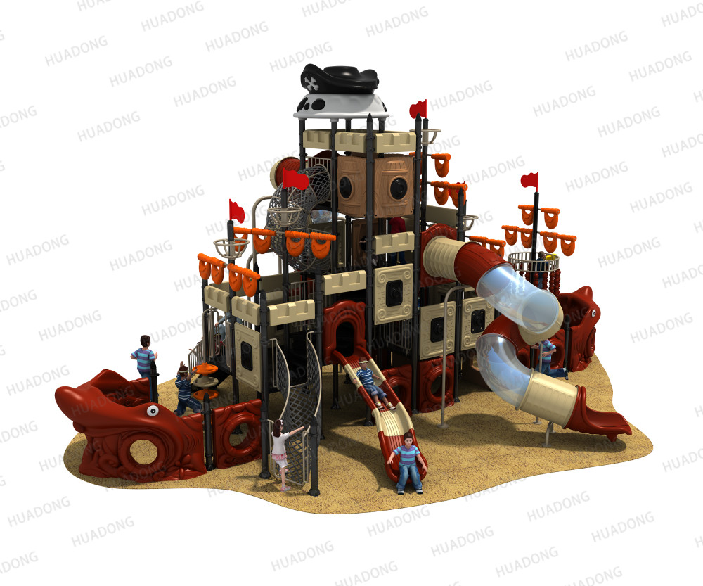 Pirates Ship Series Zona de juegos al aire libre HD-HDD005-21154
