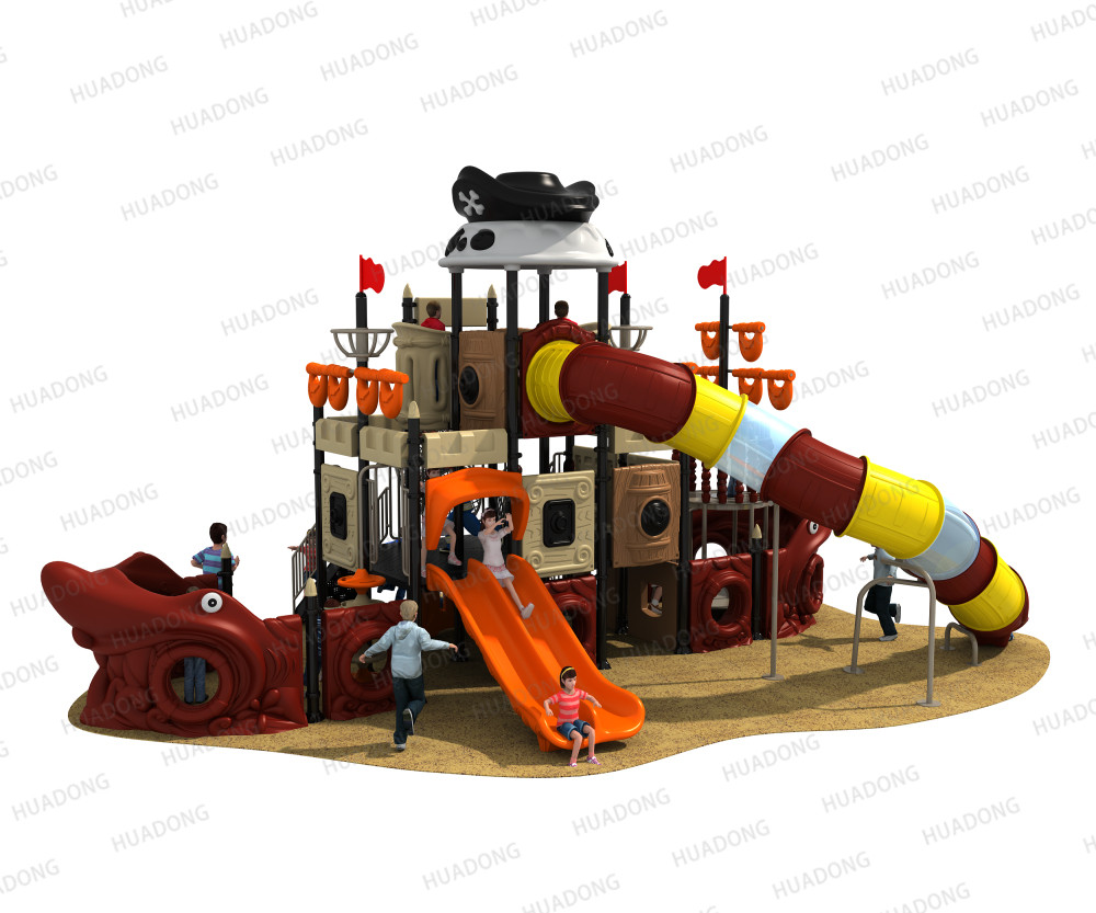 Pirates Ship Series Zona de juegos al aire libre HD-HDD006-21155