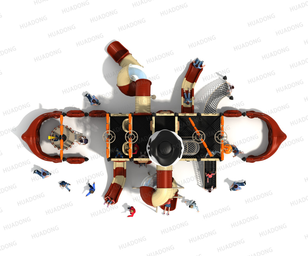 Pirates Ship Series Zona de juegos al aire libre HD-HDD005-21154
