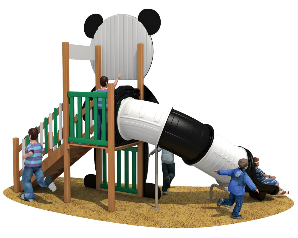 Parque infantil de madera Parque de atracciones Panda HD-QXM020-21340