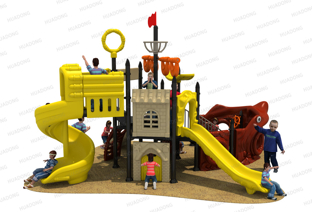 Pirates Ship Series Zona de juegos al aire libre HD-HDD015-19145