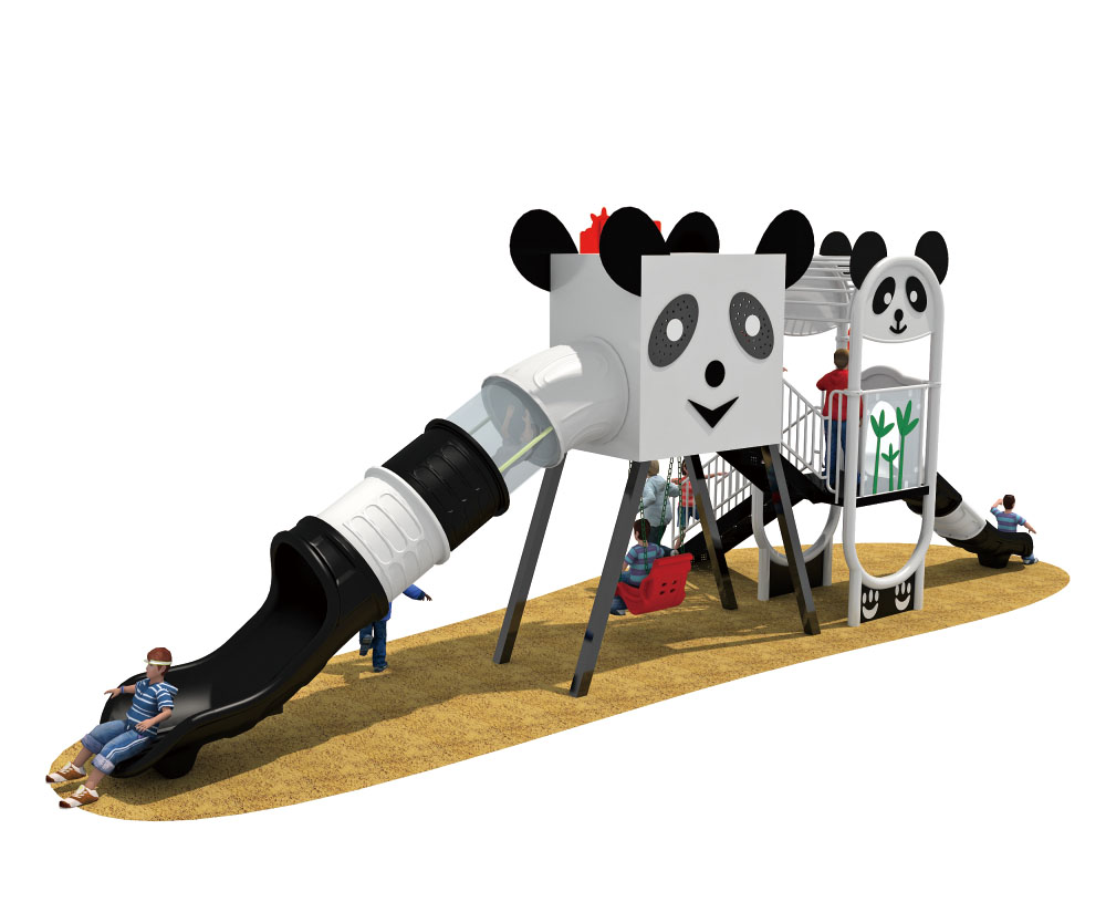 Parque infantil de madera Parque de atracciones Panda HD-QXM019-21340