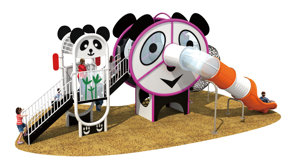 Parque infantil de madera Parque de atracciones Panda HD-QXM016-21338